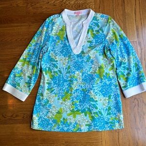 Vintage Lilly Pulitzer Tunic size L EUC